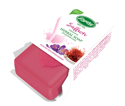 Pyary Saffron Soap (Pack of 12)