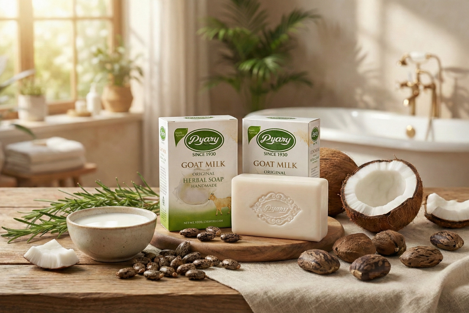 Goat Milk Soap e goat milk pack of 2