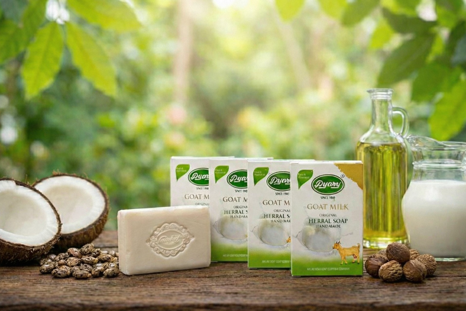 Goat Milk Soap e goat milk pack of 4