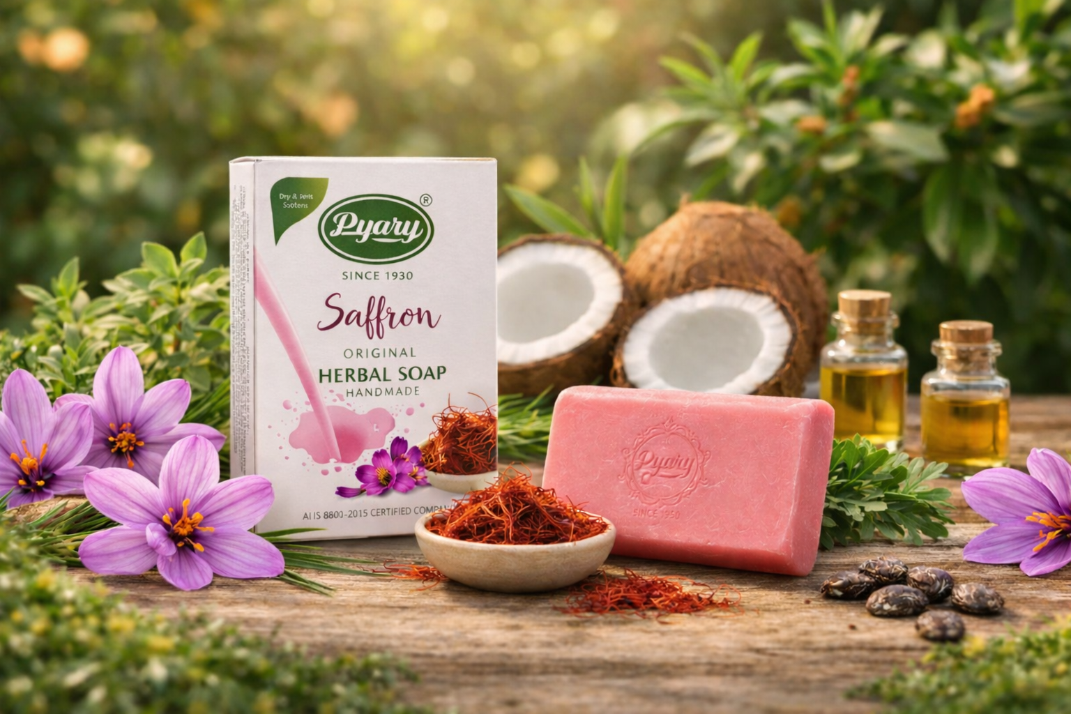 Saffron Soap e saffron bar 1 (edit bar)